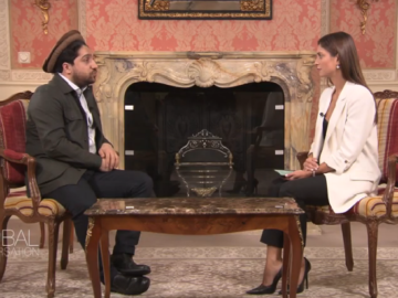 گفتگوی اختصاصی احمد مسعود، رهبر جبهه مقاومت ملی افغانستان با شبکه جهانی یورو نیوز